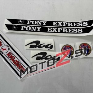 Rog PONY EXPRESS nalepke