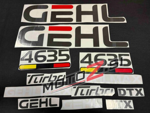 Gehl 4635 dtx nalepke