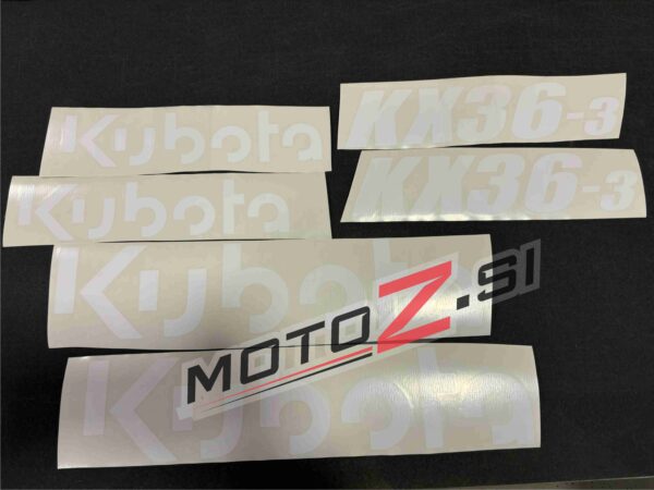 Kubota KX36-3 nalepke