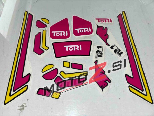 Tomos Tori nalepke (tip 4)