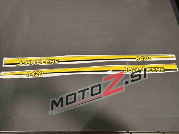 John Deere 6420 nalepke