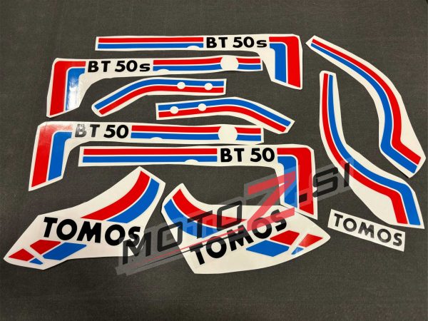 Tomos BT50 nalepke