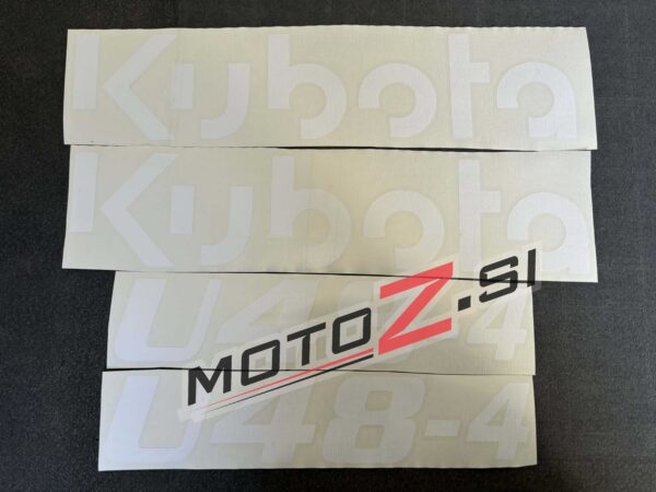 Kubota U48-4 nalepke