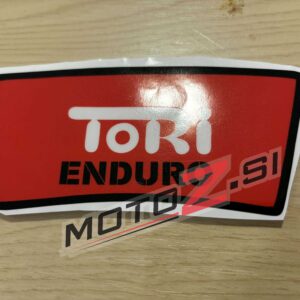 Tomos tori enduro nalepka za sprednjo masko
