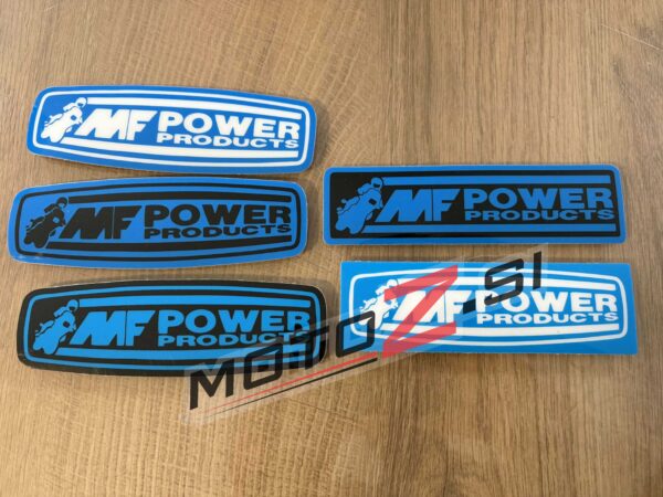 MF power nalepke modre