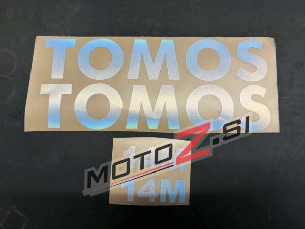 Tomos 14M krom nalepke